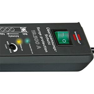 Bloc multiprise maître/esclave Secure-Tec, 6 prises, 3 m