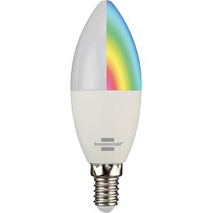 Ampoule connectée Smart Light, bougie, E14, 5,5 W, RVBW, WLAN