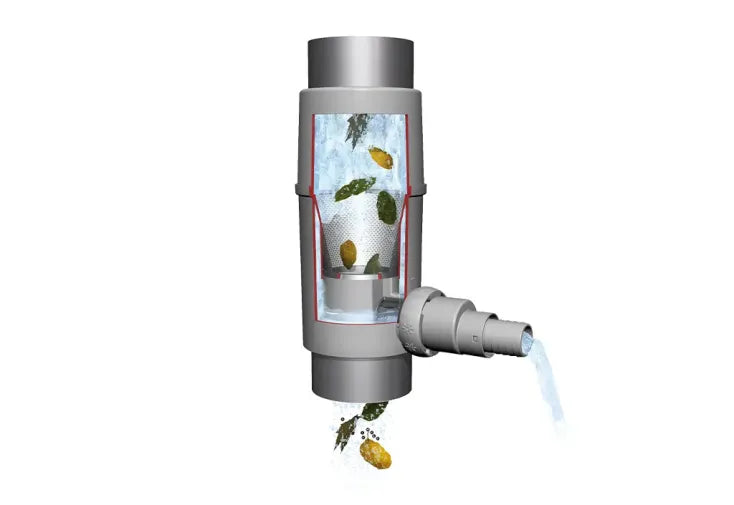 Collecteur filtrant pour cuve d’eau de pluie DN100 - Regendieb Pro