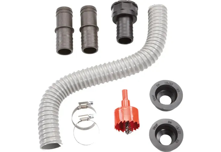 Set de jumelage et raccordement pour cuve eau de pluie - Flex Comfort