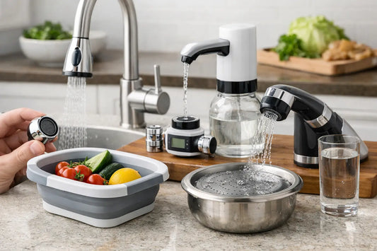 Accessoires pour économiser l’eau en cuisine