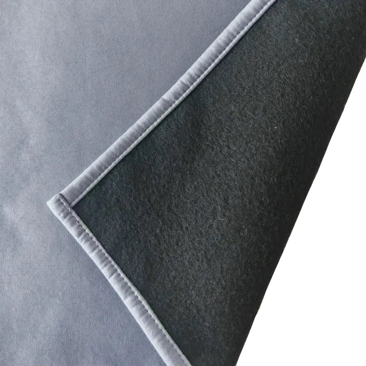 Rideau occultant thermique, Dagmar, gris H.280 x l.140 cm INSPIRE