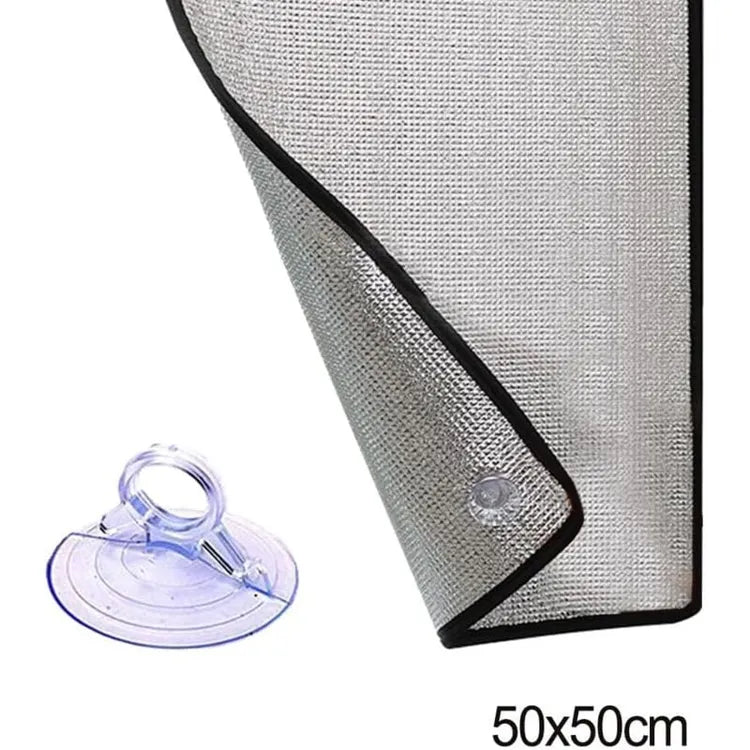 Feuille d'aluminium réfléchissante, film d'isolation thermique de 4 mm d'épaisseur, film de protection contre le froid