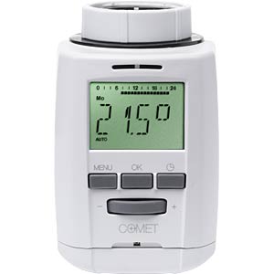 Thermostat de radiateur Comet, électronique