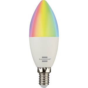Ampoule connectée Smart Light, bougie, E14, 5,5 W, RVBW, WLAN