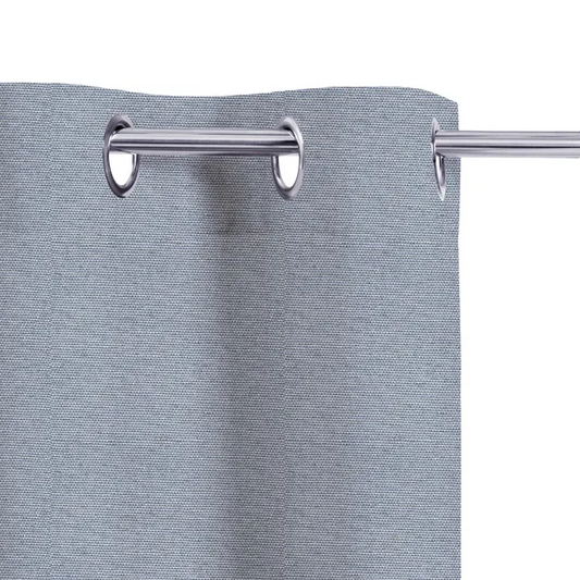 Rideau occultant thermique, Dagmar, gris H.280 x l.140 cm INSPIRE